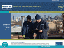 Tablet Screenshot of amsetusa.com